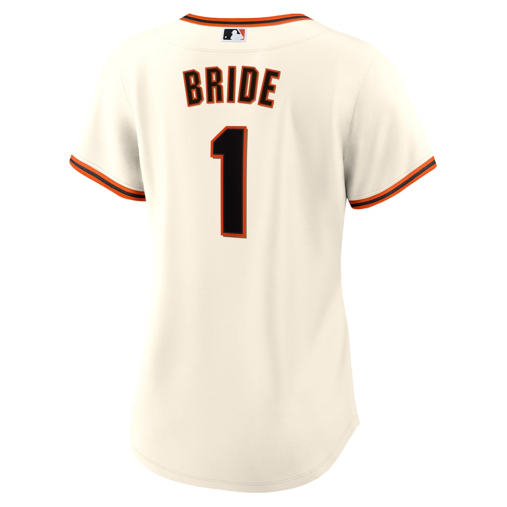  San Francisco Giants Nike Women's #1 Bride Home Replica Jersey - White
